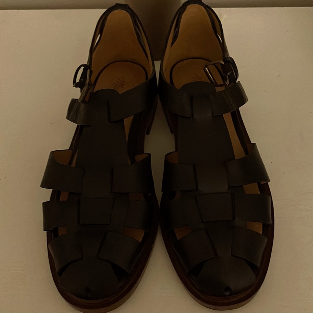 Madewell Closed Toe Leather Sandals